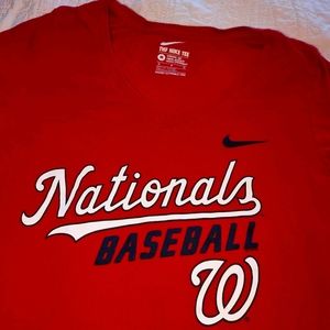Nike Dri-Fit tee Nationals Baseball